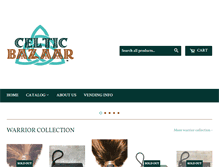 Tablet Screenshot of celticbazaar.com